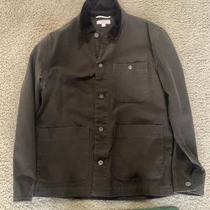 J crew Wallace & Barnes work jacket NWOT Size M espresso corduroy collar